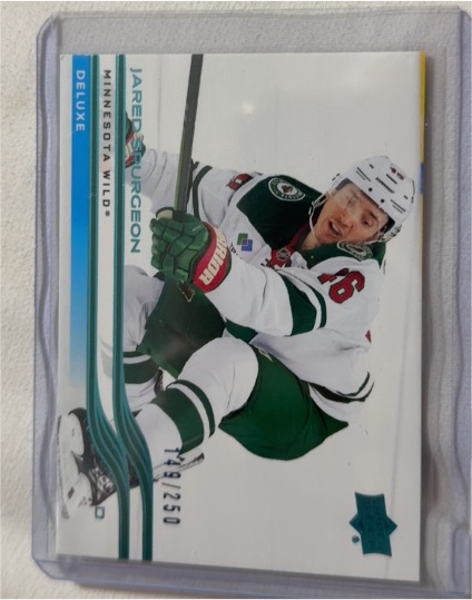 2025-26 Upper Deck Series 1 Deluxe #83 Jared Spurgeon — front
