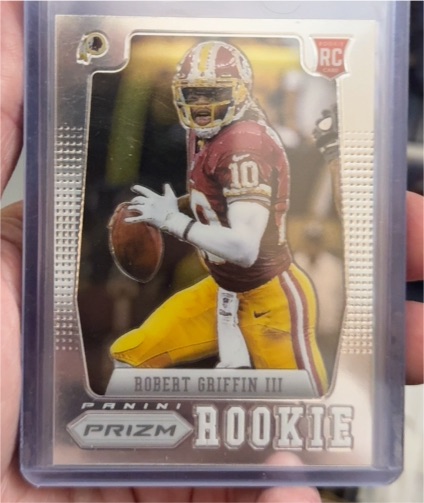 2012 Panini Prizm #227 Robert Griffin III Rookie Card — front