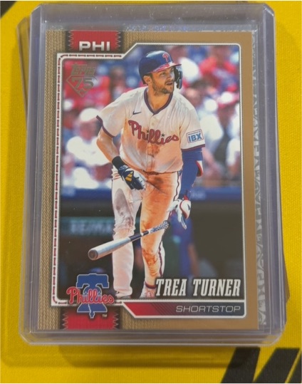 2026 Topps Series 1 #322 Trea Turner — front