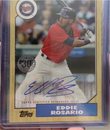 2017 Topps Update #87A-ERS Eddie Rosario — front