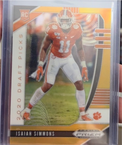2020 Panini Prizm Draft Picks #154 Isaiah Simmons — front