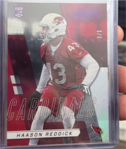2017 Panini Absolute #198 Haason Reddick — front