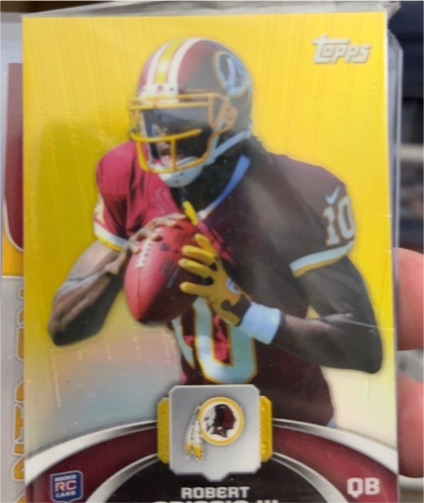 2012 Topps #10 Robert Griffin III — front