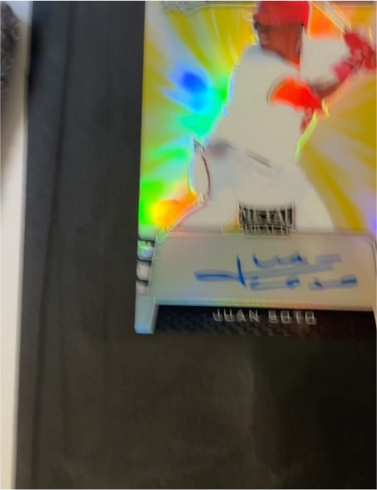 2019 Leaf Metal Draft #17 Juan Soto — front