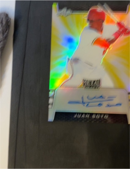 2019 Leaf Metal Draft #17 Juan Soto — front