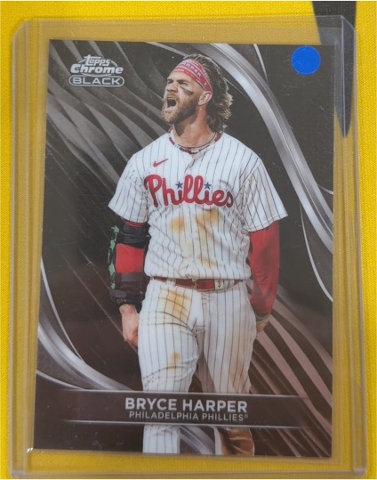 2024 Topps Chrome Black #67 Bryce Harper — front