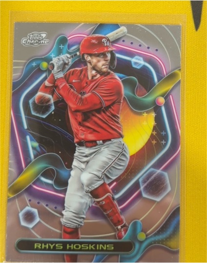 2023 Topps Cosmic Chrome #34 Rhys Hoskins — front