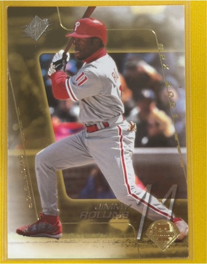 2001 Upper Deck SPx #177 Jimmy Rollins — front
