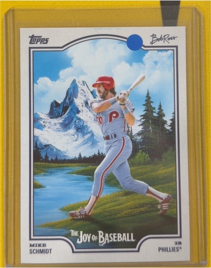 2025 Topps X Bob Ross The Joy of Baseball #56 Mike Schmidt — front
