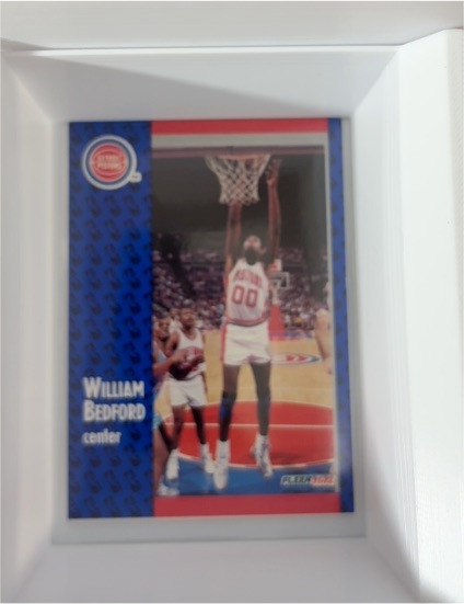1991-92 Fleer #278 William Bedford — front