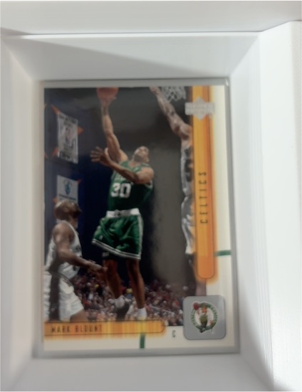 2001-02 Upper Deck #232 Mark Blount Boston Celtics — front