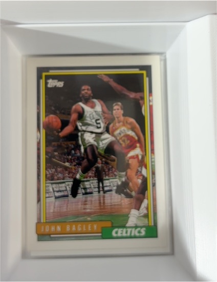 1992-93 Topps #254 John Bagley — front
