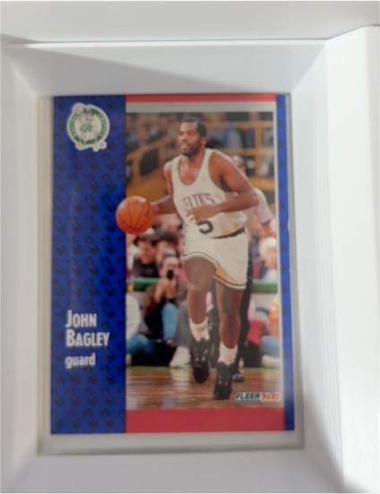 1991-92 Fleer #247 John Bagley — front