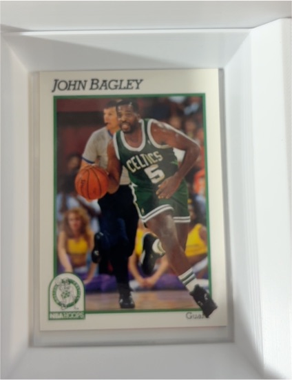 1991-92 NBA Hoops #338 John Bagley — front