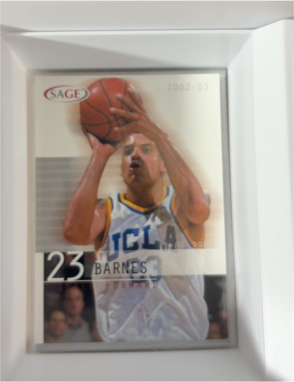 2002-03 SAGE HIT #23 Matt Barnes UCLA Bruins — front