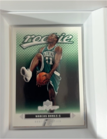2003 Upper Deck MVP #213 Marcus Banks — front