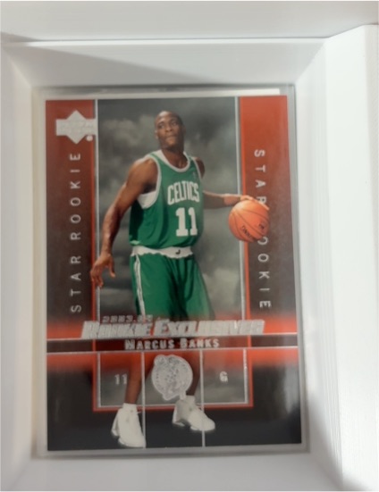 2003-04 Upper Deck #313 Marcus Banks — front