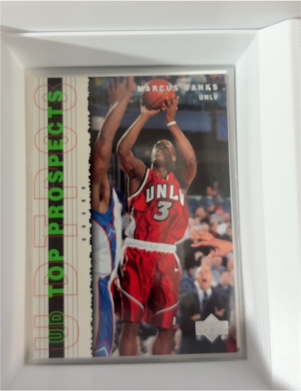 2003-04 Upper Deck Top Prospects #41 Marcus Banks — front