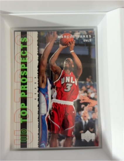 2003-04 Upper Deck Top Prospects #41 Marcus Banks — front