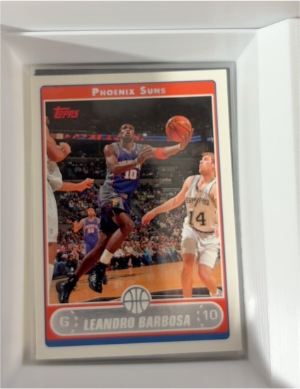 2006-07 Topps #95 Leandro Barbosa — front