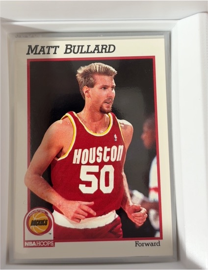 1991-92 Hoops #368 Matt Bullard — front