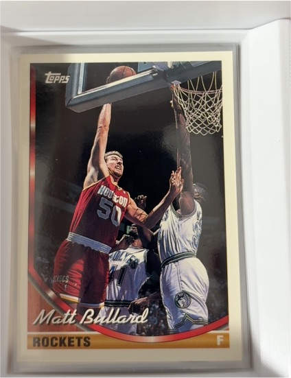 1993-94 Topps #17 Matt Bullard — front