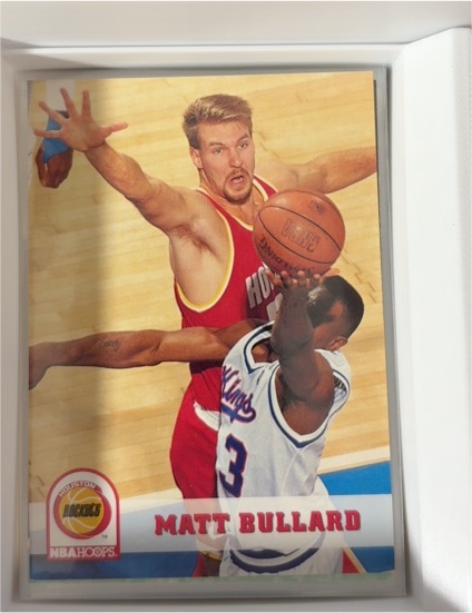 1993-94 Hoops #77 Matt Bullard — front