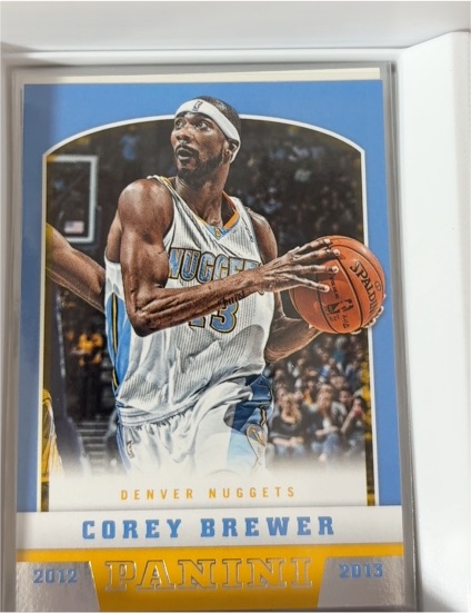 2012-13 Panini #35 Corey Brewer — front