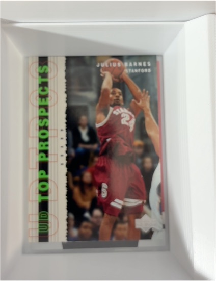 2003-04 Upper Deck UD Top Prospects #38 Julius Barnes — front