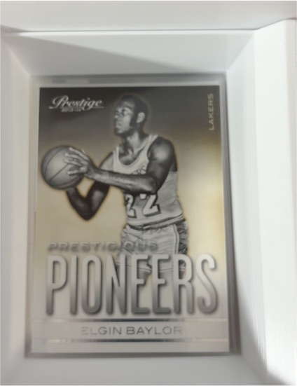 2013-14 Panini Prestige #3 Elgin Baylor Prestigious Pioneers — front