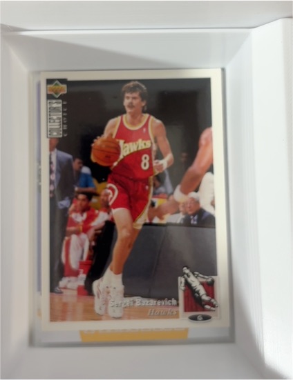 1994 Upper Deck Collector's Choice #226 Sergei Bazarevich Atlanta Hawks — front