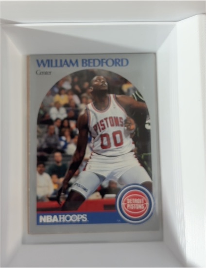 1990-91 Hoops #102 William Bedford — front