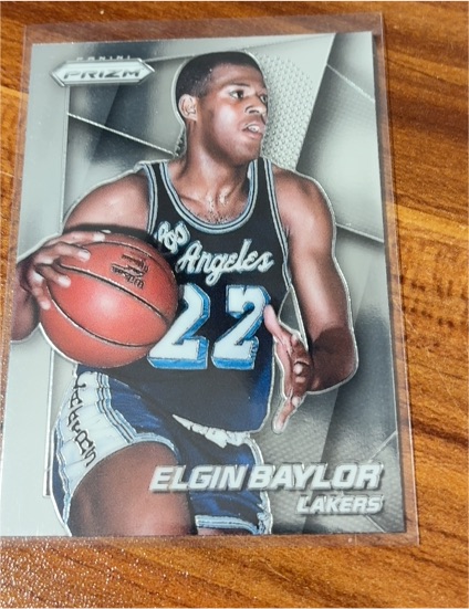 2014-15 Panini Prizm #198 Elgin Baylor — front