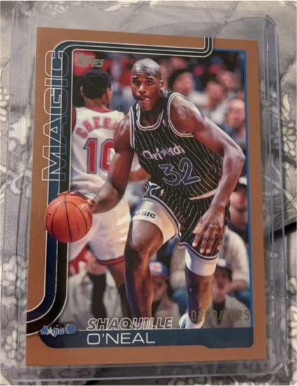 2025-26 Topps #260 Shaquille O'Neal — front