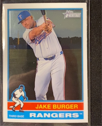 2025 Topps Heritage #352 Jake Burger — front
