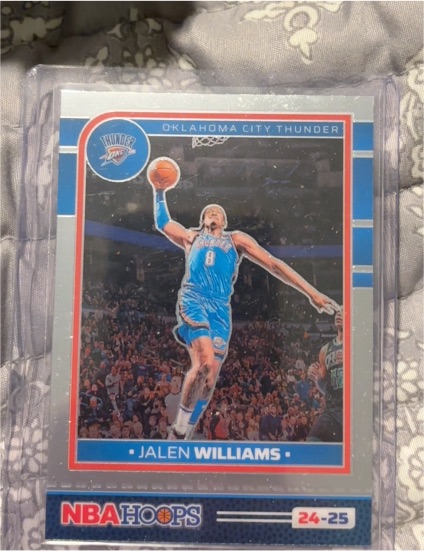 2024-25 Panini NBA Hoops #24-25 Jalen Williams — front