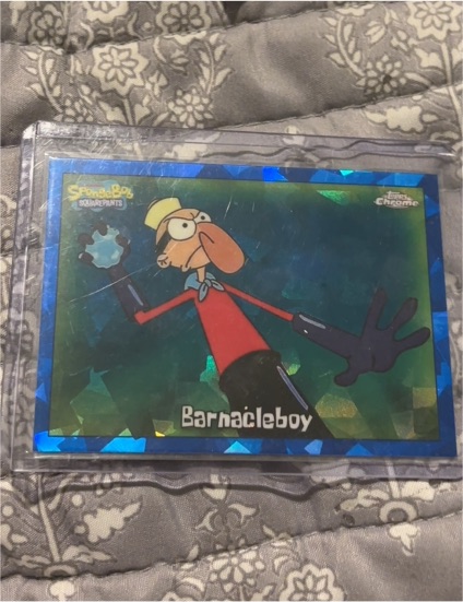 2025 Topps Chrome SpongeBob SquarePants #7 Barnacleboy — front