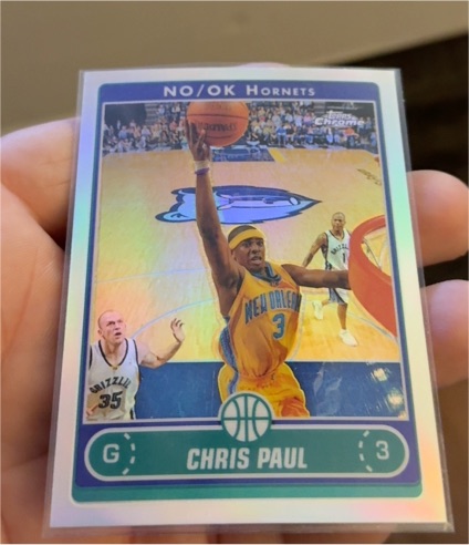 2006-07 Topps Chrome #3 Chris Paul — front