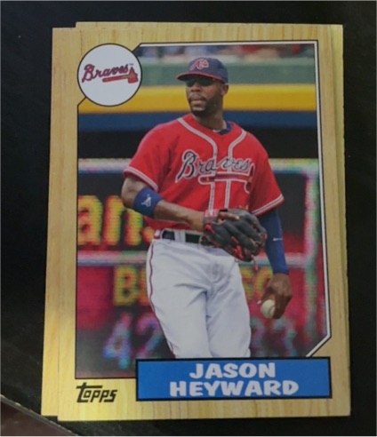 2012 Topps 1987 Topps Minis #TM-9 Jason Heyward — front