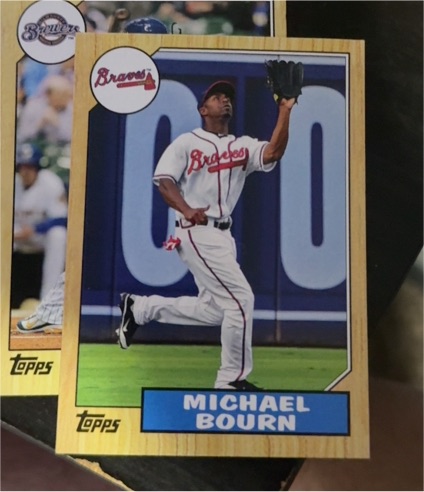 2012 Topps 1987 Topps Minis #TM18 Michael Bourn — front