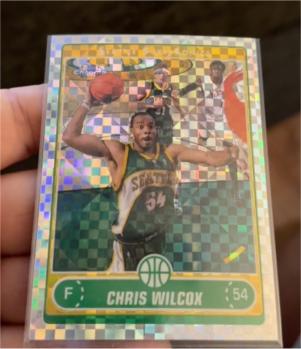 2006-07 Topps Chrome #72 Chris Wilcox — front