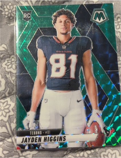 2025 Panini Mosaic #286 Jayden Higgins — front