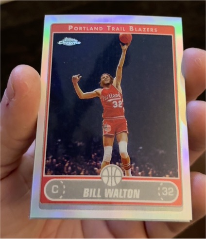 2006-07 Topps Chrome #155 Bill Walton — front