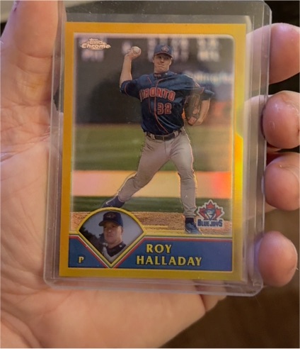 2003 Topps Chrome #115 Roy Halladay — front