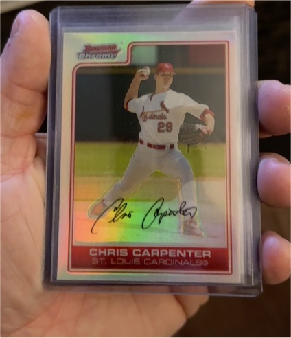 2008 Bowman Chrome #60 Chris Carpenter — front