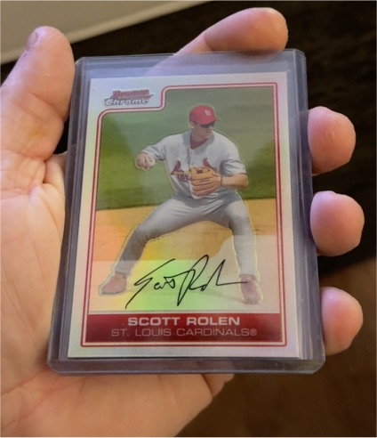 2006 Bowman Chrome #20 Scott Rolen — front