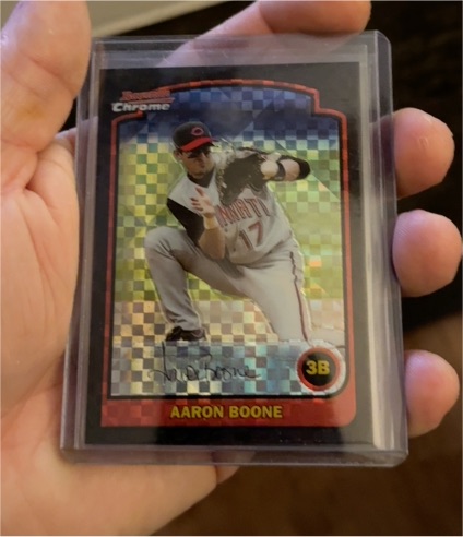 2003 Bowman Chrome #57 Aaron Boone — front