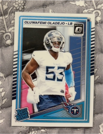 2025 Panini Donruss Optic #280 Oluwafemi Oladejo — front
