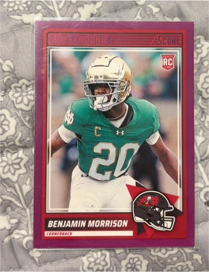 2025 Panini Score #93 Benjamin Morrison — front
