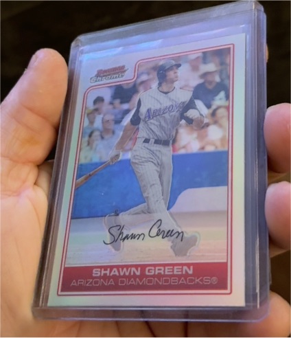 2006 Bowman Chrome #48 Shawn Green — front